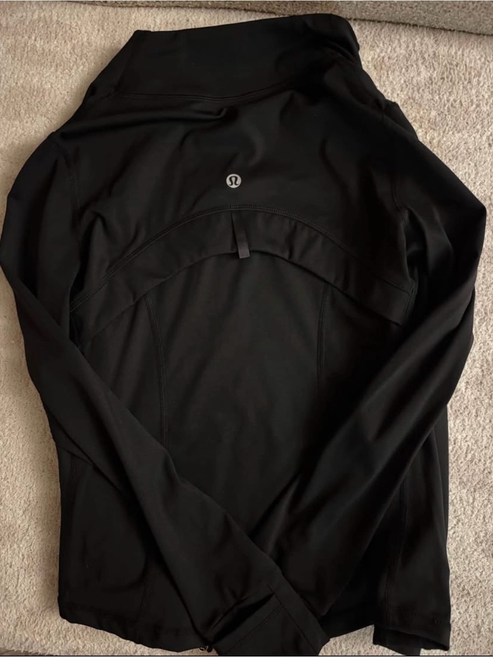 lululemon athletica Black Women's Zip-Up Bomber Jacket - Picture 2 of 4